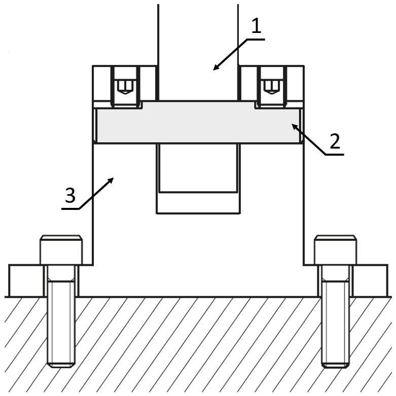 Steckbolzen mit Planflächen