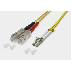 LWL-Duplex LC (UPC) -SC (UPC) 9 / 125µ OS2 - gelb