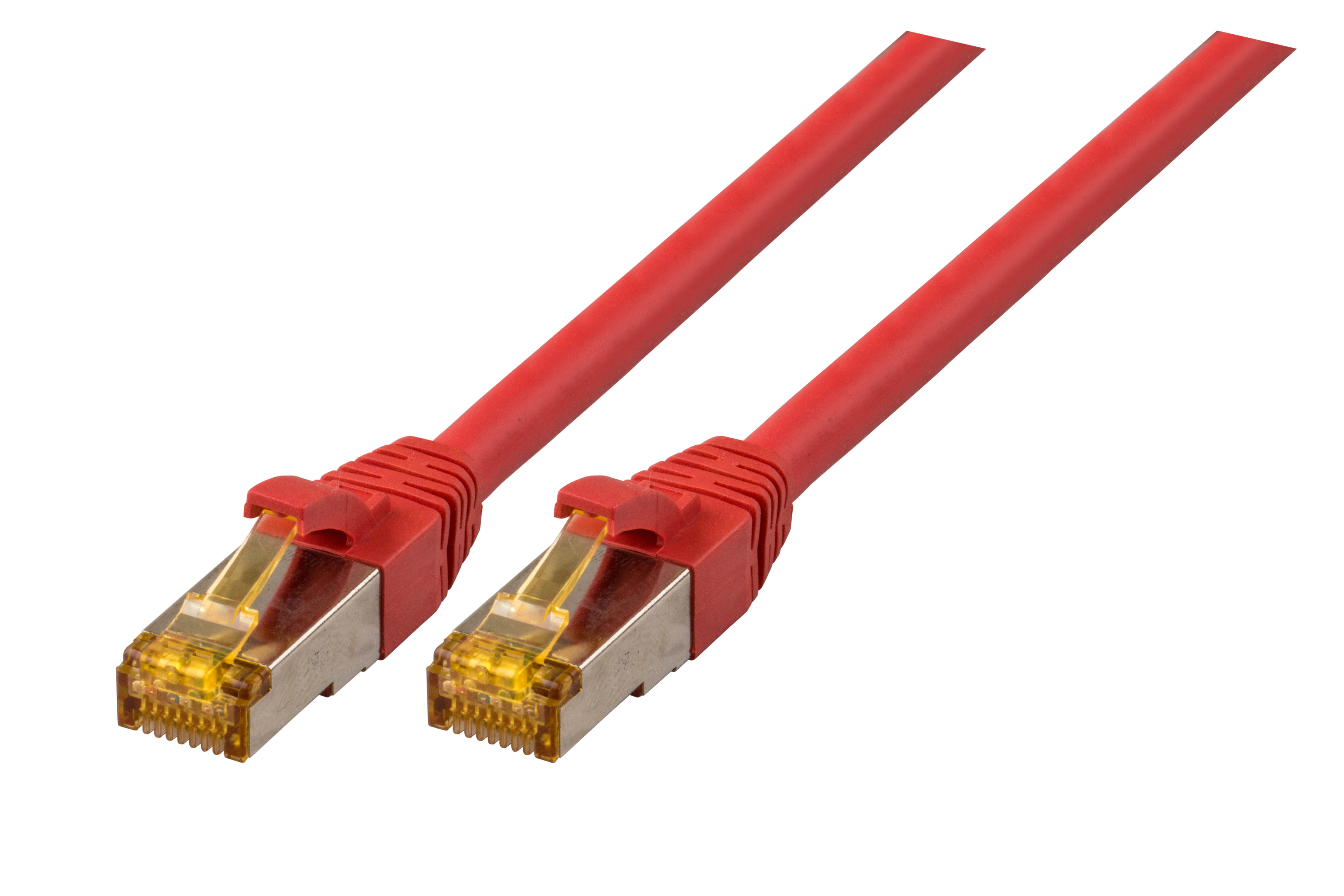 Cat.6A S / FTP Ultra Flex rot
