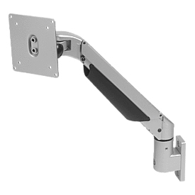 Monitorhalterungen Aluminium, höhenverstellbar 4 oder 5 Achsen, Form A, 4 Achsen (K1792)