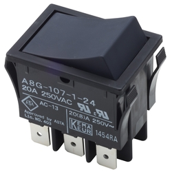 Kippschalter mit Rückstellfunktion, A8G