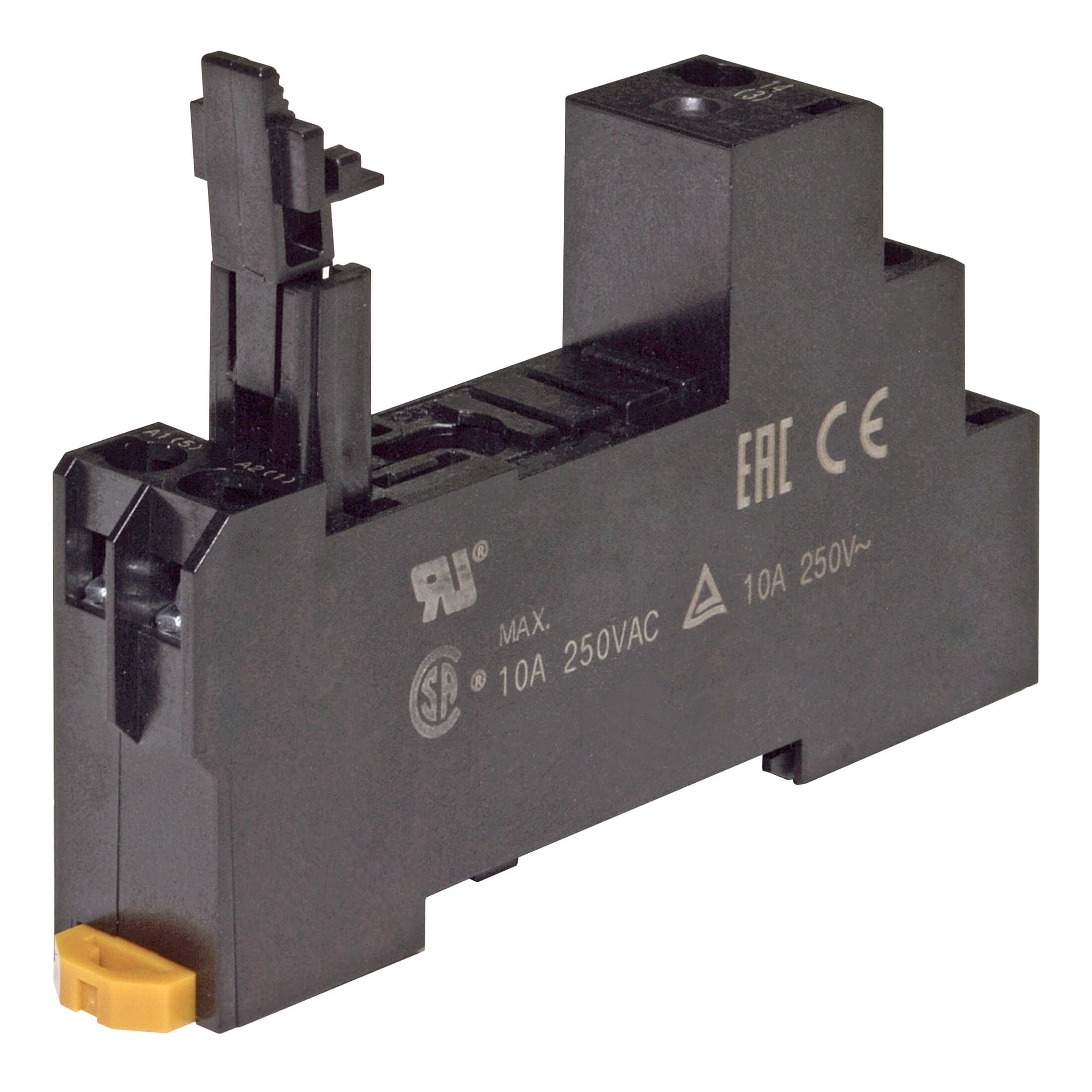 DIN-Schienen-/Aufbaumontagesockel für Universalrelais G2R-□-S (S)