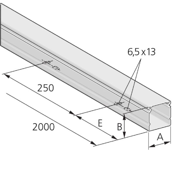 PIK-Kanal, Installations-Kanal Körper und Deckel