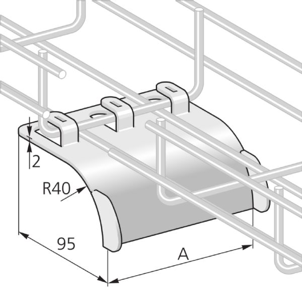 Gitter-Kanal, Radius­begrenzer X60