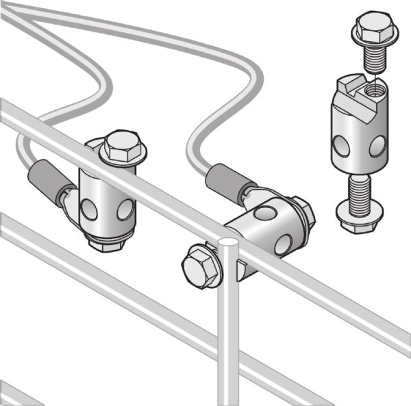Gitter-Kanal, Potentialausgleichsschraube X68