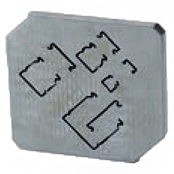 Schneidplattensätze für PIK-Kanäle und -Deckel
