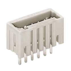 Stecker-Stiftleiste mit Lötstiften / Serie 733, Kategorie 1 / Gerade / 2,5 mm Rastermaß