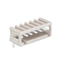 Stecker-Stiftleiste mit Lötstiften / Serie 733, Kategorie 1 / Rechtwinklig / 2,5 mm Rastermaß