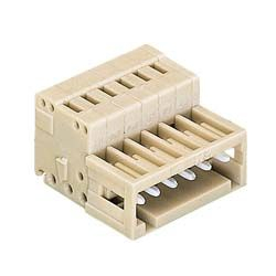 Federsteckverbinder, Serie 734, 3,5 mm Rastermaß, Stecker