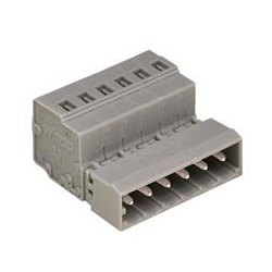 Federsteckverbinder, Serie 231, 5 mm Rastermaß, Stecker