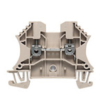 Thermocouple-Reihenklemme, Schraubanschluss, 2.5, dunkelbeige