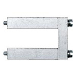 Querverbinder (Klemmen) , geschraubt, Raster in mm: 32.00, Isoliert: Nein, silbergrau
