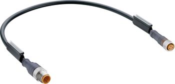 Sensor- / Aktor-Steckverbinder (Fertigteil) Stecker, gerade, Buchse, gerade