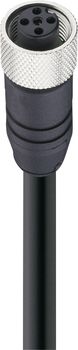 Sensor- / Aktor-Datensteckverbinder (Fertigteil) M12 Buchse, gerade