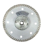 Diamant-Trennscheibe mit Flansch (105 × M10,125 × M16)