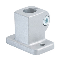 Fuß-Klemmstücke für Rundsäulen / GN 162.3 / Aluminium