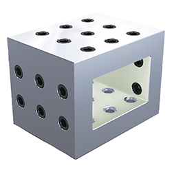 Konsolen Grauguss mini mit Rasterbohrungen (01247-05)