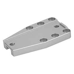 Trägerplatten Aluminium für Präzisionsschraubstöcke (33225-16)