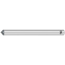 2-Schneiden-Fräser, langer Schaft, für Spiralanwendungen (für Kupfer- und Aluminiumlegierungen) CA-LS-SCC