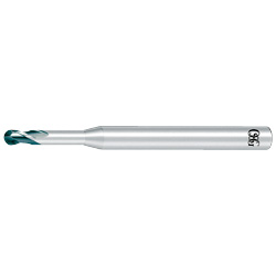 2-schneidig, langer Hals, Kugelkopfausführung für Kupfer / Aluminiumlegierung / Kunststoff CRN-LN-EBD