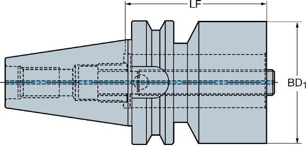 SANDVIK MAS-BT 403 auf Coromant Capto-Adapter