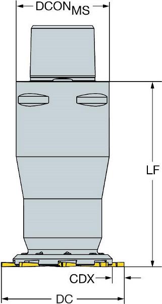 SANDVIK CoroMill 161 Zahnradfräser