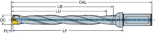 SANDVIK CoroDrill 870 Bohrer mit austauschbarer Spitze