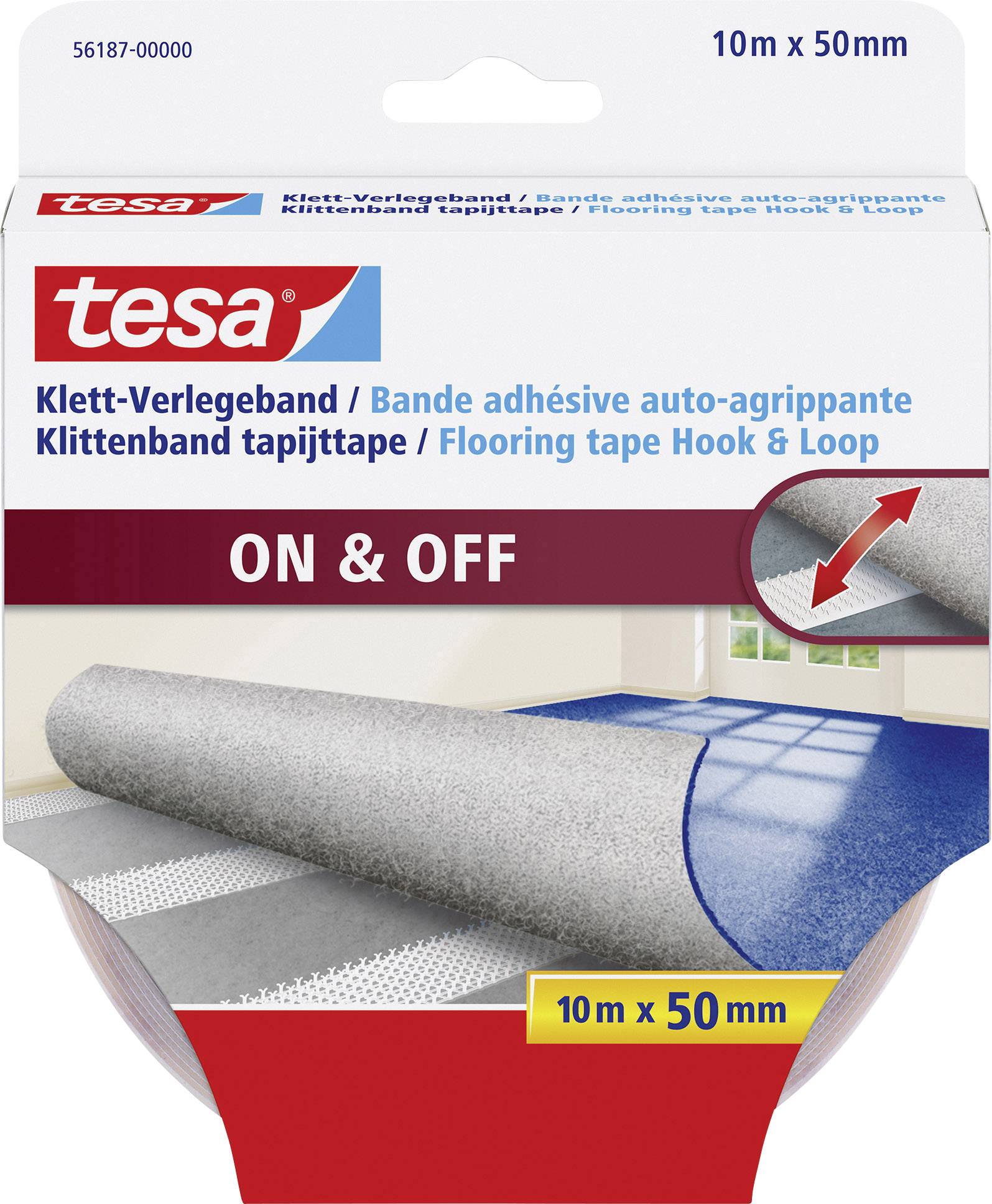 Selbstklebendes Klettband