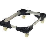 Aluminium-Rollbrett mit Laufrollen aus Nylon