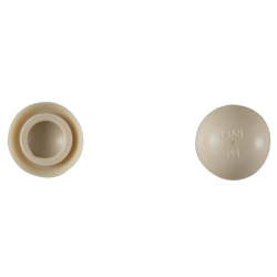 Abdeckkappen für Linsenschrauben / CPNHBE-PL / Kunststoff / beige