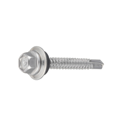 Bohrschrauben / Sechskantkopf / mit Dichtscheibe / rostfreier Stahl / M6x25 / HXNSFSL-410-D6-25