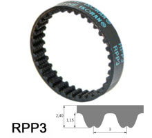 Zahnriemen / Isoran RPP / RPP / CR (Neoprene)
