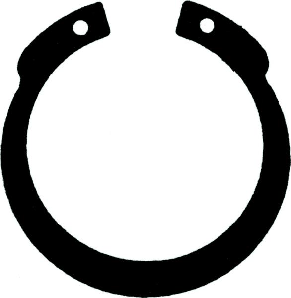 Sicherungsringe für Bohrungen / Seegerringe, Modell JV / Stahl