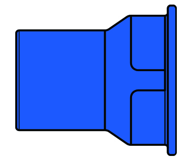 Blindnietmuttern / Vierkant / Stahl / 1464889, 1464890