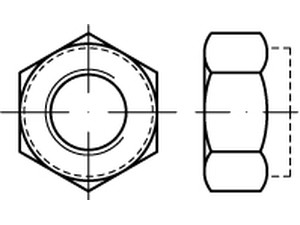 DIN 6925 Sechskantmuttern