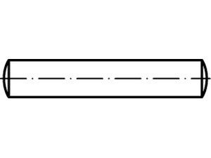Zylinderstifte / 0000700000□□□ / DIN 7, ISO 2338, DIN EN 22338 / Stahl, rostfreier Stahl