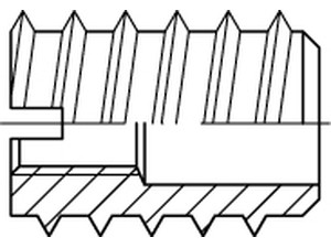 DIN 7965 Einschraubmuttern