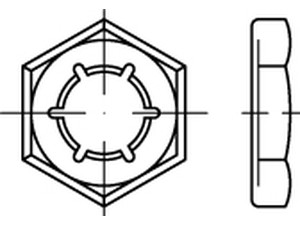 DIN 7967 Sicherungsmuttern