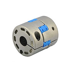 Klauenbolzen-Kupplungen / QJ, QJU / Bolzen: PU, wählbar / Gewindestiftklemmung, Nabenklemmung / Korpus: Aluminium