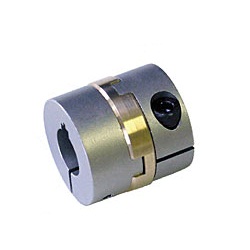 Oldham-Kupplungen / APJ, APJU / 1 Scheibe: Alu-Bronze / Gewindestiftklemmung, Nabenklemmung / Korpus: rostfreier Stahl