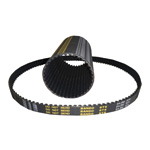 Zahnriemen / S4.5M / Gummi / Zugstrang Glasfaser