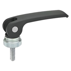 Exzenter-Klemmhebel / GN 927 / Zink-Druckguss / Gewindebolzen