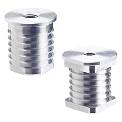 Einsteckbuchsen, Aluminium