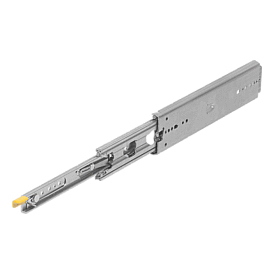 Teleskopschienen Stahl für Seitenmontage, Vollauszug, Tragkraft bis 272 kg, Form B, rechts (21335-25)