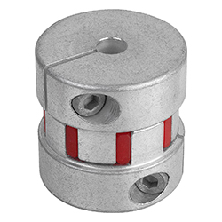Elastomer-Klauenkupplungen mit radialer Klemmnabe (23022)