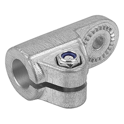 Rohrverbinder Gelenkstück Aluminium, mit Außenverzahnung (29026)