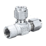Klemmverschraubung / FRT-□□ / Edelstahl A4 / T-Verbinder