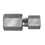 Klemmverschraubung / SP-□□ / Edelstahl A2 / Manometer-Verbindung (PF) SP