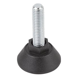 Stellfüße rund mit Sechskant (K0675)