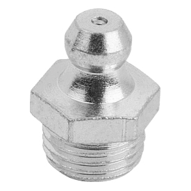 Kegelschmiernippel / K1132 / DIN 71412 / Form A / Kegelform / gerade